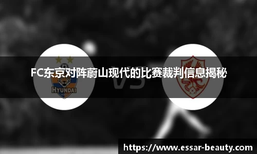 FC东京对阵蔚山现代的比赛裁判信息揭秘